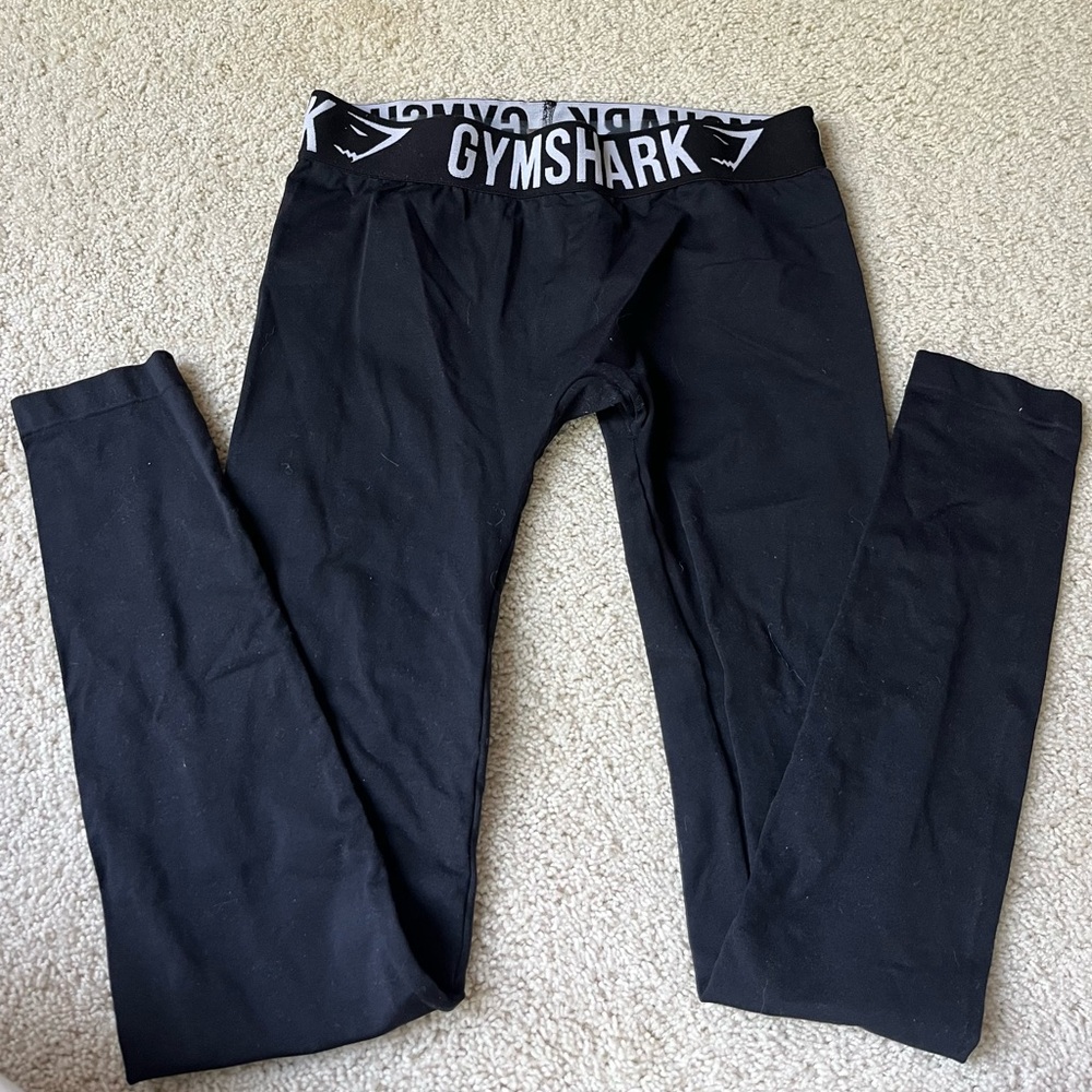 Black Gymshark Leggings Size Small